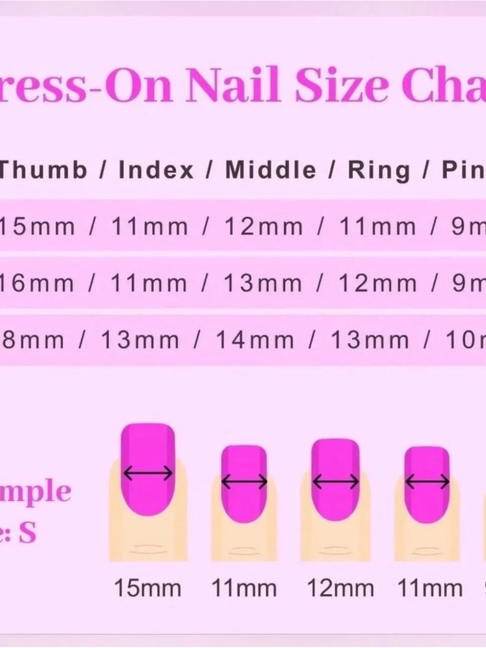 Premium Press-on Nails Bundle set of 5-Small - Picture 5 of 5